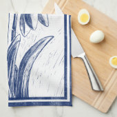 Snowdrops Geschirrtuch (Viertel Falte)