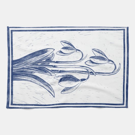 Snowdrops Geschirrtuch (Horizontal)