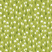 Snowdrops Grüne Frühlingsferien Geschenkpapier
