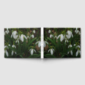 Snowdrops I (Galanthus) Weiße Frühlingsblumen Gästebuch (Voll)