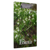 Snowdrops II (Galanthus) Frühlingsflora Klemmbrett (Rechts)