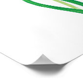 Snowdrops in Snow Poster (Ecke)