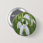 Snowdrops Knopf Button (Vorne & Hinten)