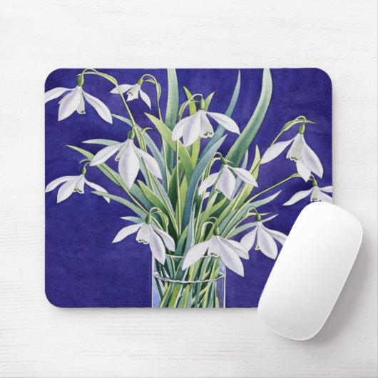 Snowdrops Mousepad (Mit Mouse)