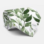 Snowdrops Muster Krawatte (Gerollt)