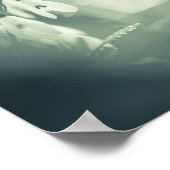 Snowdrops Nature Foto Poster (Ecke)