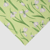 Snowdrops on honey dew seidenpapier (Ausschnitt)