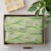 Snowdrops on honey dew seidenpapier (Geschenk)