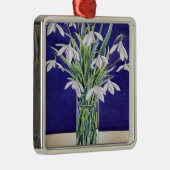 Snowdrops Ornament Aus Metall (Rechts)