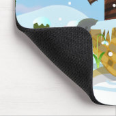 Snowdrops Windmühle Mousepad (Ecke)