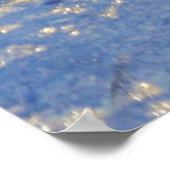 Snowey-White-Kreuzchen Poster (Ecke)