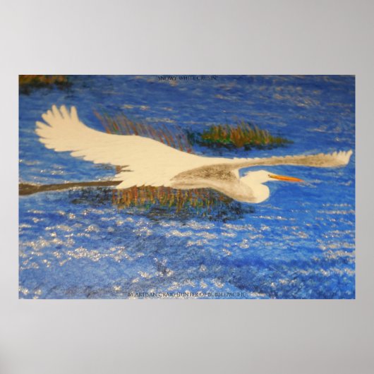 Snowey-White-Kreuzchen Poster (Vorne)