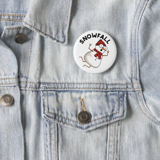 Snowfall Funny Snow Pub Button (Beispiel)