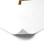 Snowfall Funny Snow Pub Poster (Ecke)