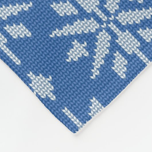 Snowfall Knit Fleecedecke (Ecke)