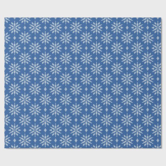 Snowfall Knit Geschenkpapier (Flach)