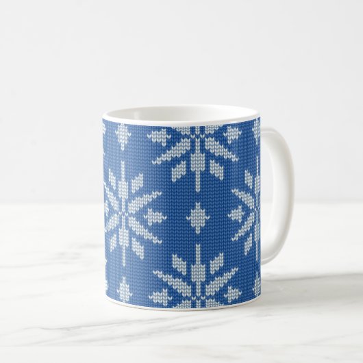 Snowfall Knit Kaffeetasse (VorderseiteRechts)