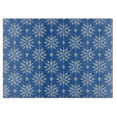 Snowfall Knit Schneidebrett (Vorderseite)