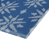 Snowfall Knit Schneidebrett (Ecke)