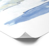 Snowfall Lagoon Poster (Ecke)