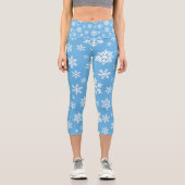 Snowfall Serenade Capri Leggings (Vorderseite)