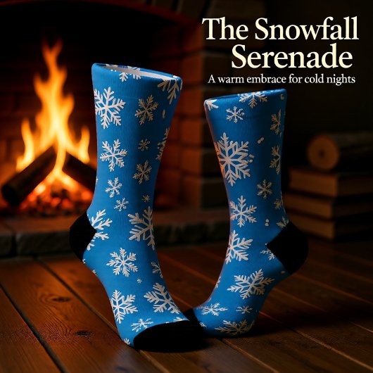 Snowfall Serenade Socken