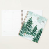 Snowfall Whispers – Winter Forest Notebook Planer (Anzeige)