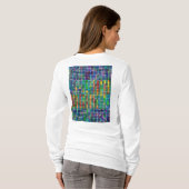 Snowfänger Snowflake Rainbow T - Shirt (Schwarz voll)