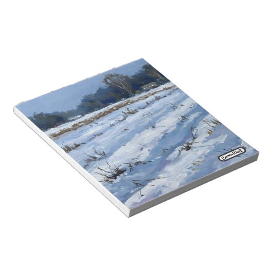 Snowfield Notizblock (angewinkelt)