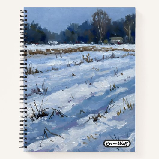 Snowfield Notizblock (Vorderseite)