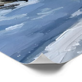 Snowfield Poster (Ecke)