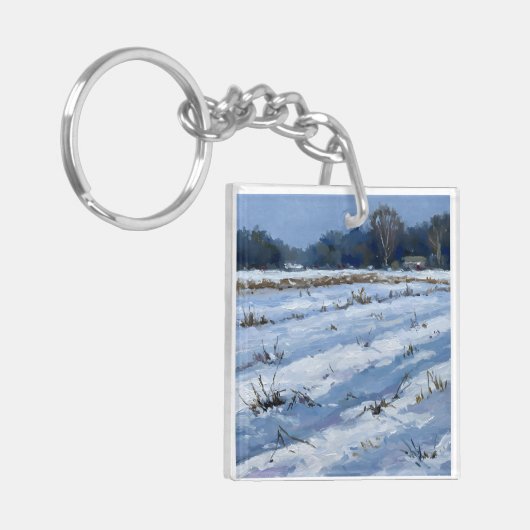 Snowfield Schlüsselanhänger (Vorderseite links)