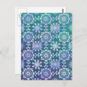 Snowfill Postkarte (Vorne/Hinten)