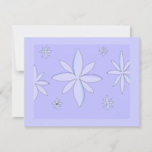 Snowflakdesign Feiertagskarte