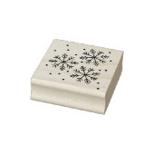 Snowflakdesign Gummistempel (Stempel)