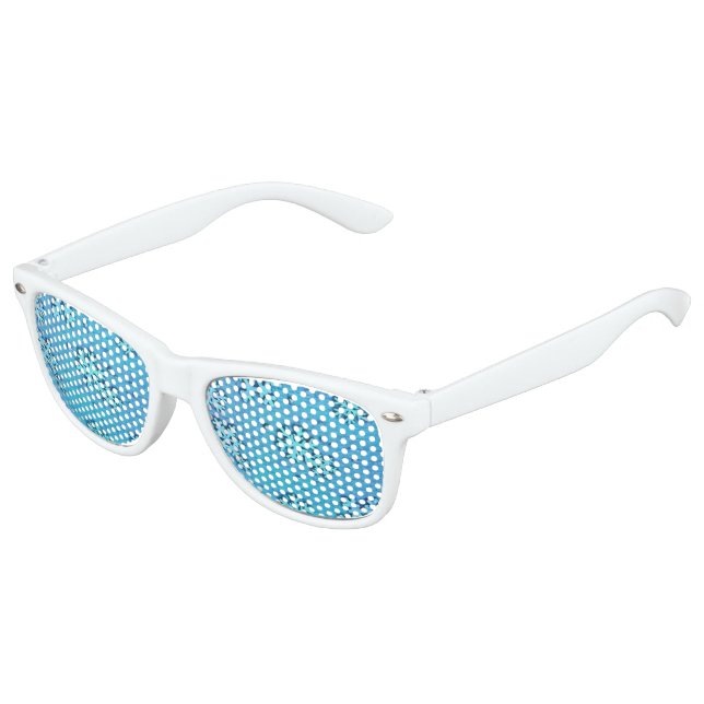 Snowflakdesign Sonnenbrille (Schrägansicht)