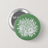 SnowFlake 1 Button (Vorne & Hinten)