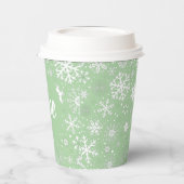 Snowflake 1 Paper Cup Pappbecher (Links)