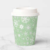 Snowflake 1 Paper Cup Pappbecher (Rückseite)