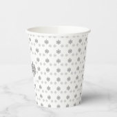 Snowflake 2. Geburtstag Pappbecher (Links)