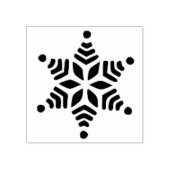 Snowflake 3 Art Briefmarke Gummistempel (Prägung)