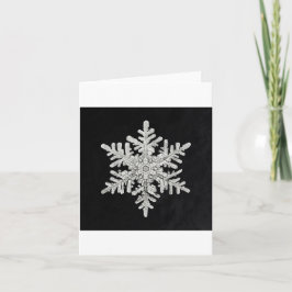 Snowflake 3 Ferienkarte Feiertagskarte