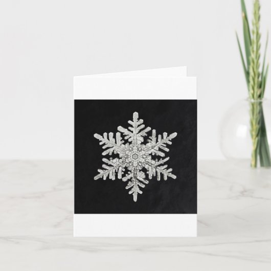 Snowflake 3 Ferienkarte Feiertagskarte (Vorderseite)