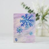 Snowflake ACEO Postkarte (Stehend Vorderseite)