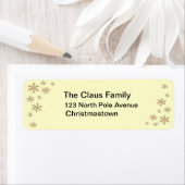 Snowflake Address Labels (Insitu)