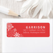 Snowflake-Adressetikett (Insitu)