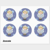 Snowflake Angel Aufkleber (Blatt)