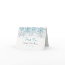 Snowflake Baby Es ist kalt draußen dank Karte