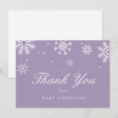 Snowflake Baby Es ist kalt draußen Danke (Vorne/Hinten)