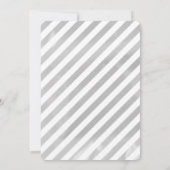 Snowflake Baby mit kalter Baby-Dusche Einladung (Rückseite)